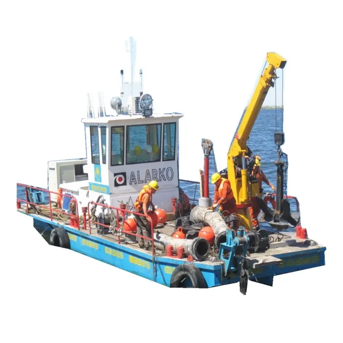 Mining machinery equiment multifunction work boat