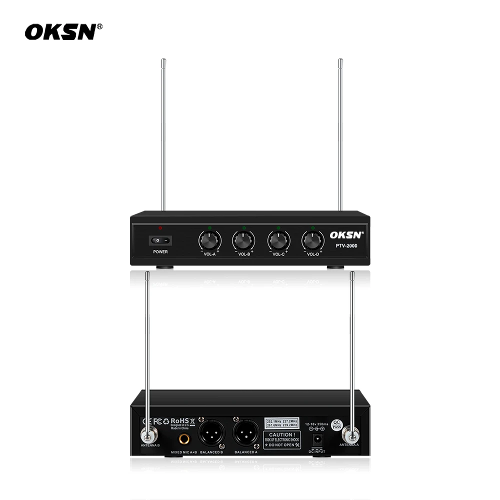 Sell Well New Type Professional Receiver Wireless Microphone Receiver System