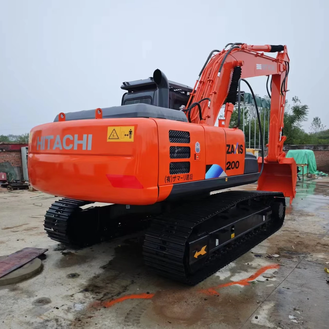 100% японский оригинальный экскаватор hitachi для продажи 200