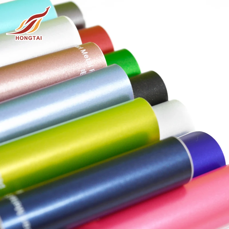 Manufacture price of Satin chrome matt car vinyl with air bubble free