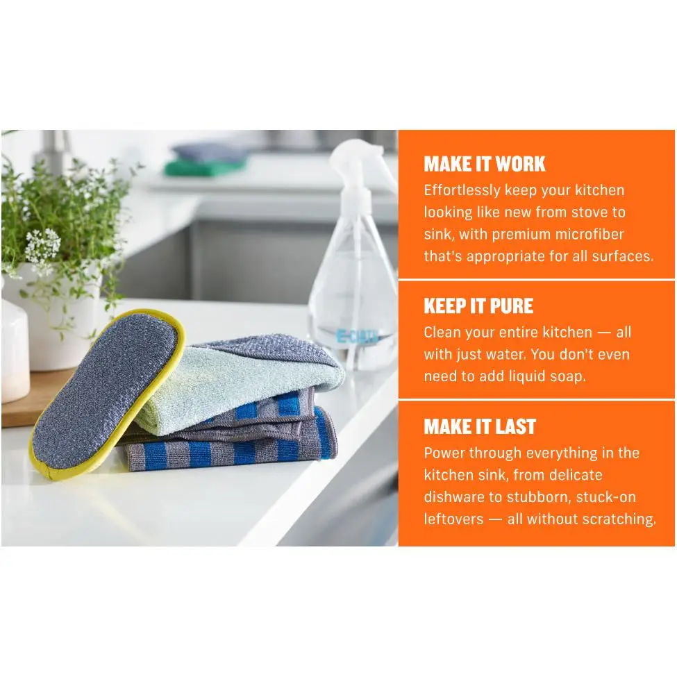YSD Rubber Cleaning Cloth Pva Reusable Sponge Double Colour Wholesale 2 Pack Custom Glasses Fabric Glass Window Car Drying Towel