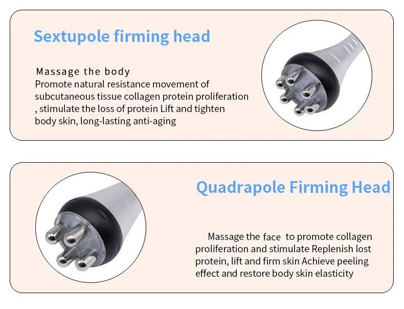 2020 New Arrival ! 6 In 1 40K Ultrasonic Cavitation Vacuum Radio Frequency Laser 8 Pads lipo Laser Slimming Machine for home us
