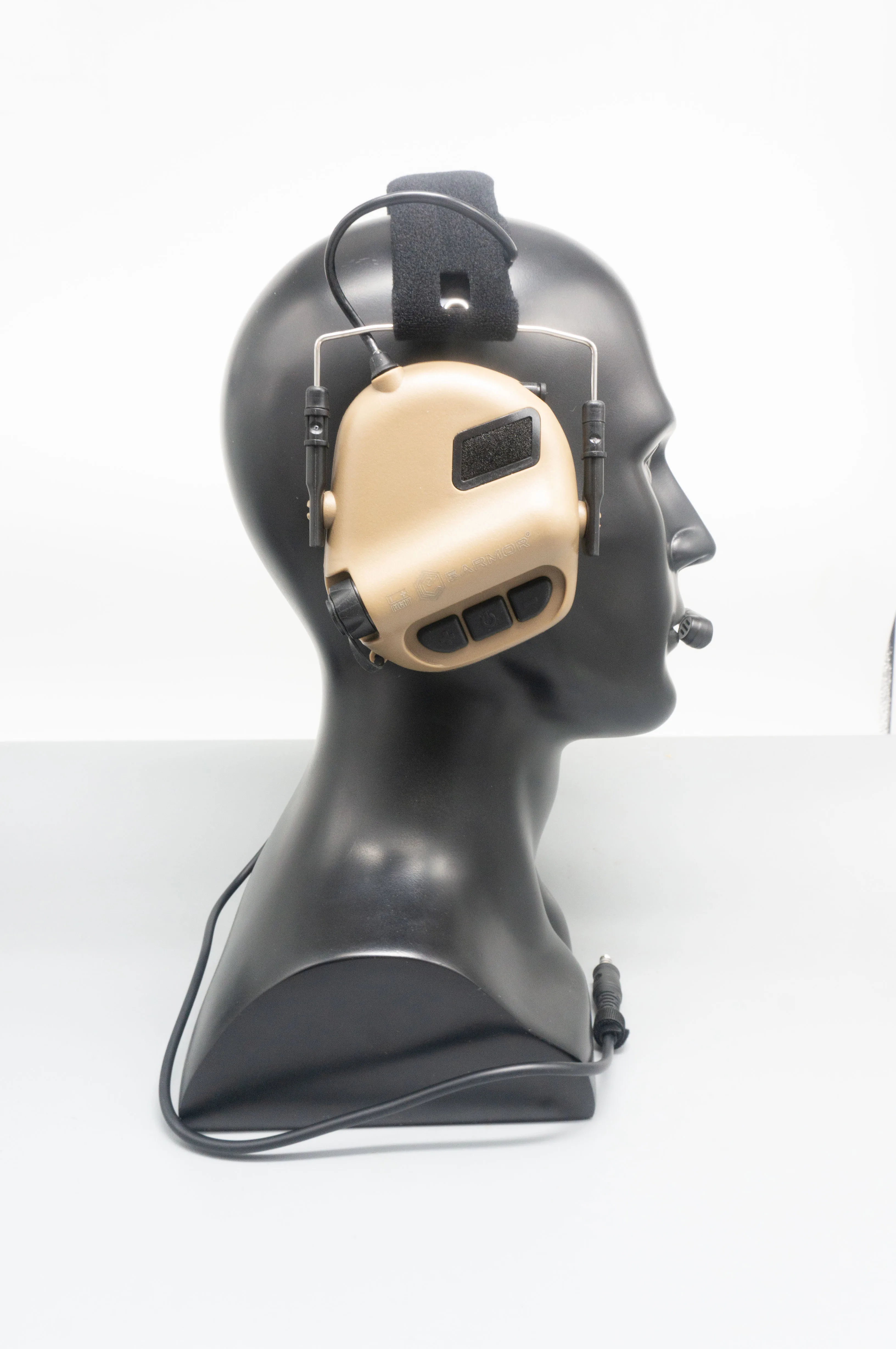 EARMOR M32 Comm повязка на голову шумоподавляющая тактическая гарнитура для стрельбы с динамиком совместимая курткой U174