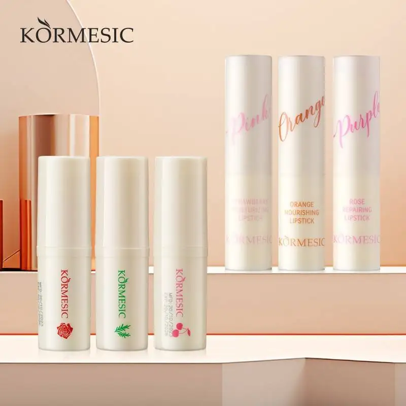 OEM ODM Korean Custom Flavor Lipbalm Organic Natural Vegan Lightening Moisturizer Chapstick Stick New Care Lip Balm
