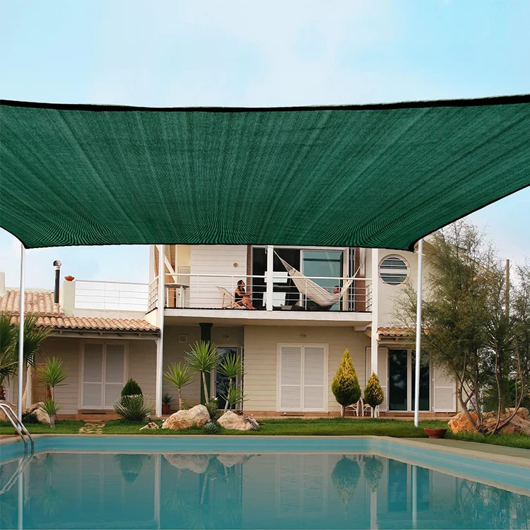 Green sunshade protection shade sail awning /90% shade cloth netting/ shade cloth for greenhouse