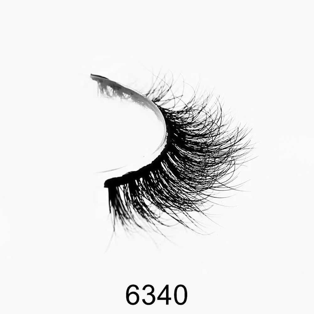 Real mink eyelash factory manufacturer 3D lashes 16-20mm mink lashes with Customizable packaging