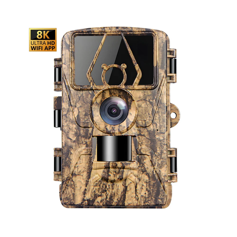 Outdoor Night Vision PR801W IOS Android Smart Watch Camera WIFI GPS Tracker Hunting Camera Wifi Camera