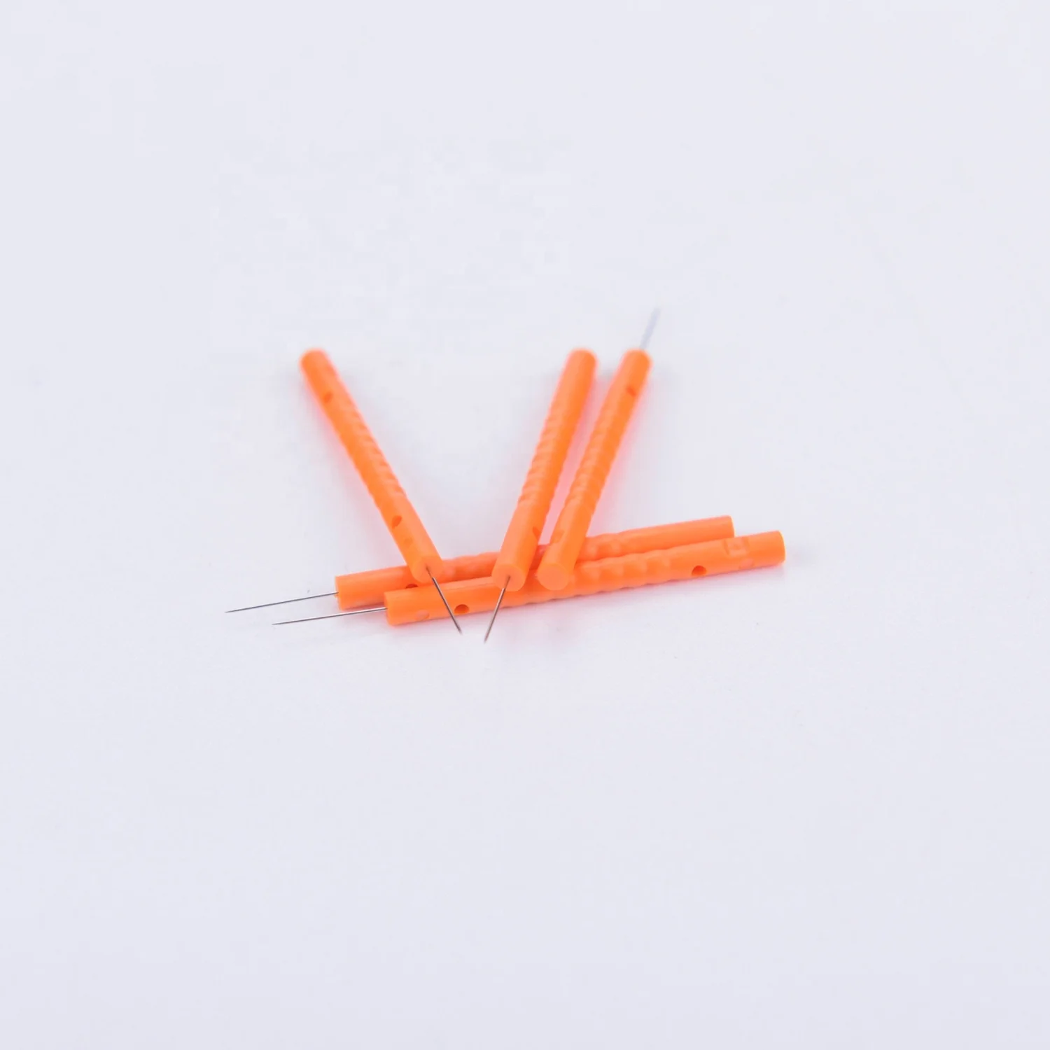 Single Use  Detox Acupuncture Needles With Plastic Handle