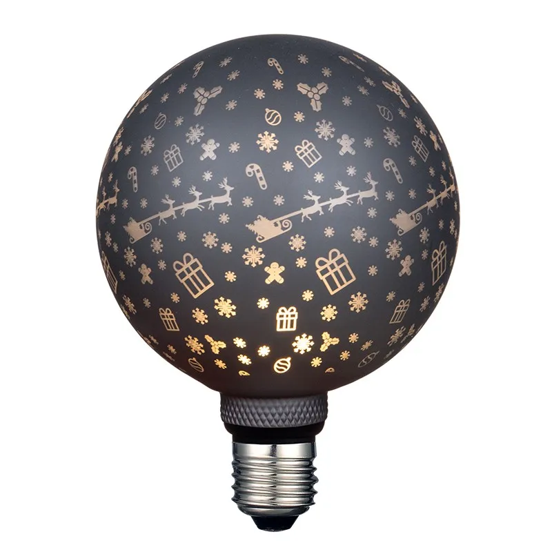 Wedding Party Festival Christmas Decoration Light LED Holiday 4W G125 LED Vintage Filament Bulb
