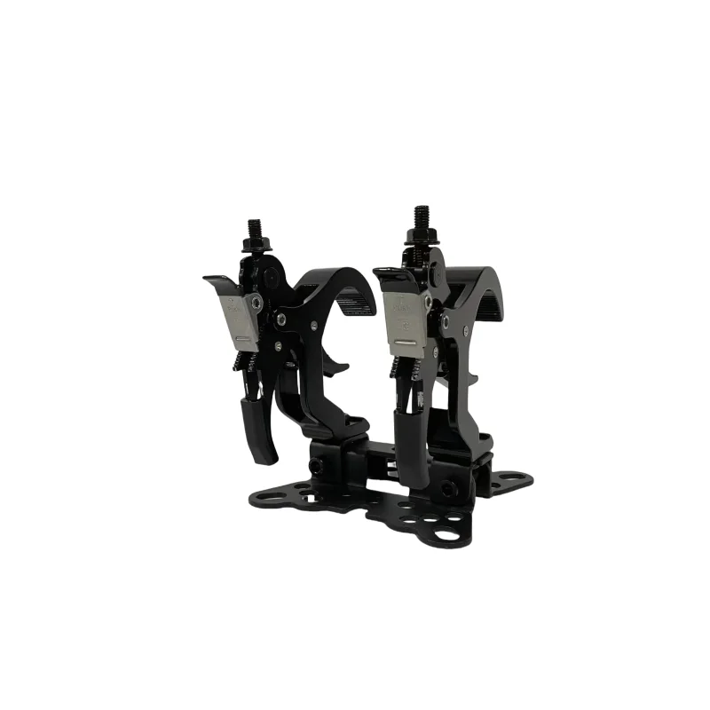 Load 200KG Folding Double Stage Light Hook Clamps For Hanging LED Moving Head Stage Lighting
