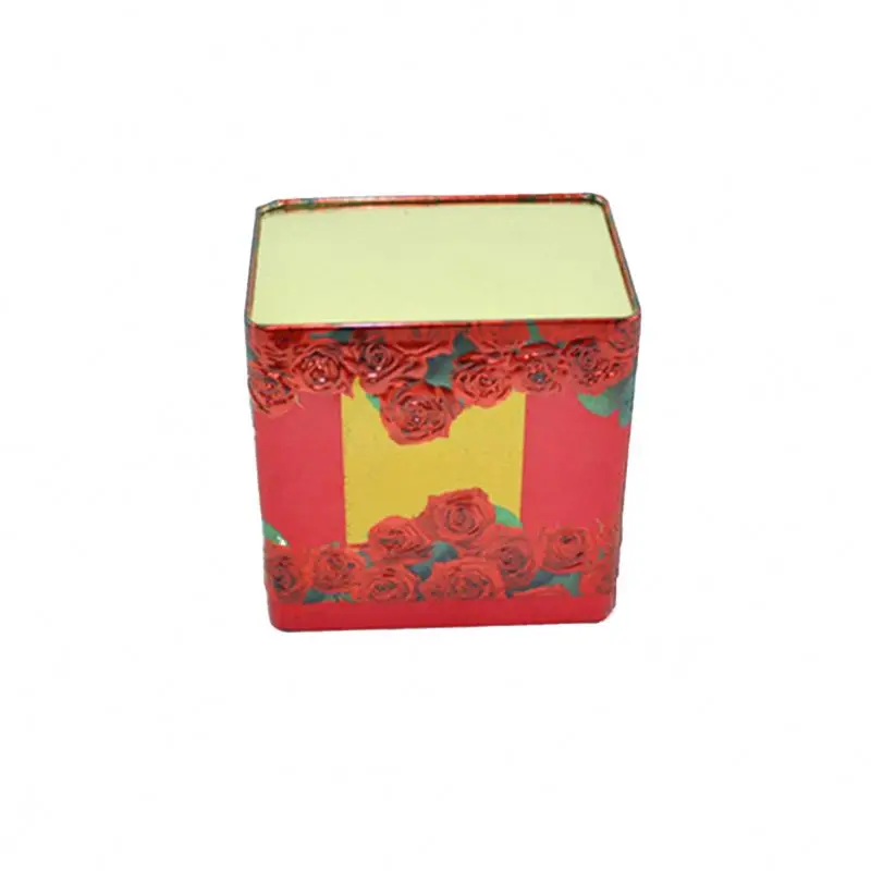 Household Novelty Small Sewing Tools Storage Box Sewing Box/Work Tin Box With Handle