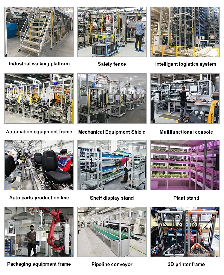 Paraguay 6000 series different shape aluminum extruded profiles wholesale