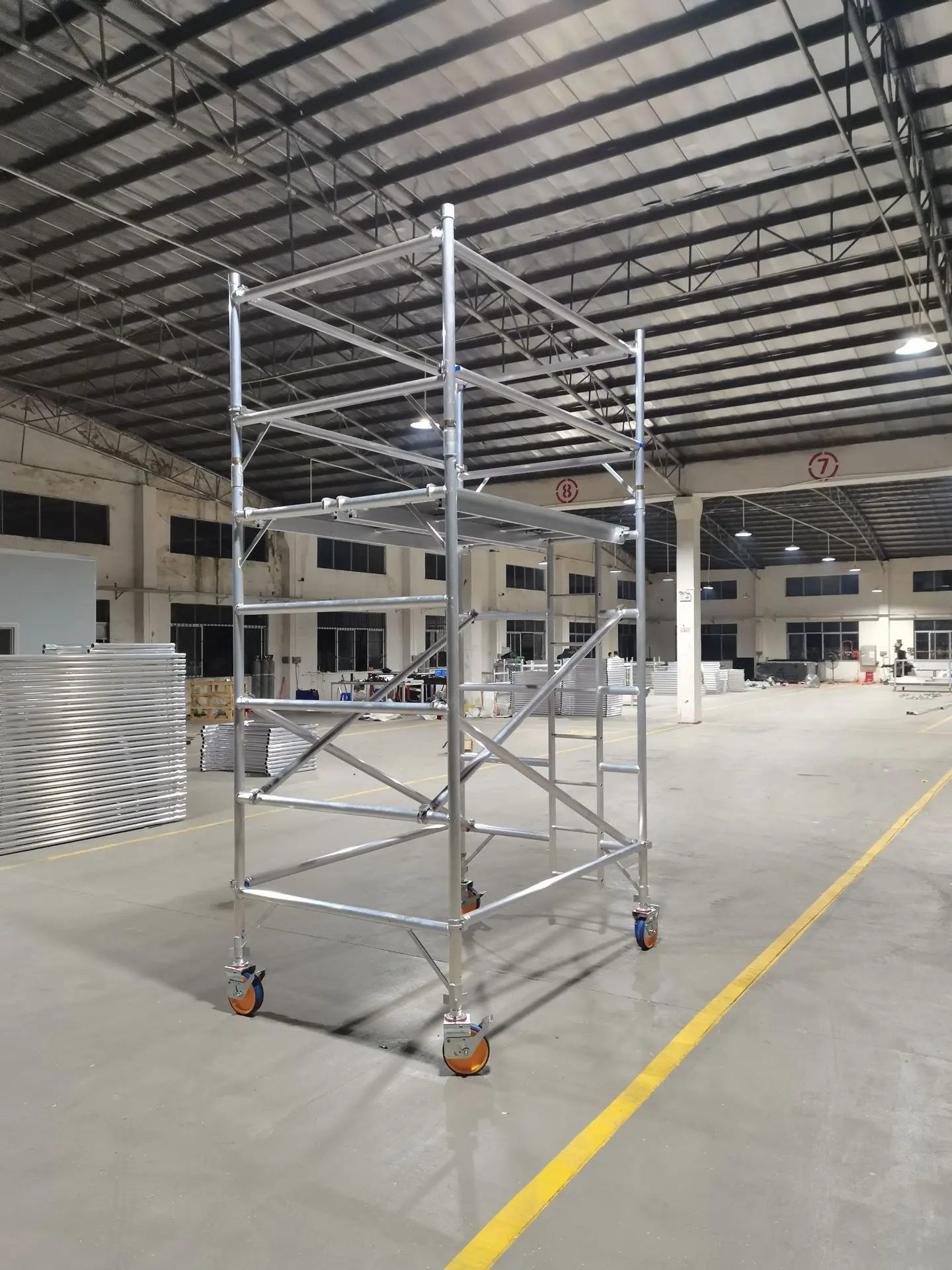 High quality easy assemble 6ft multifunction mobile scaffolding aluminium australian standard