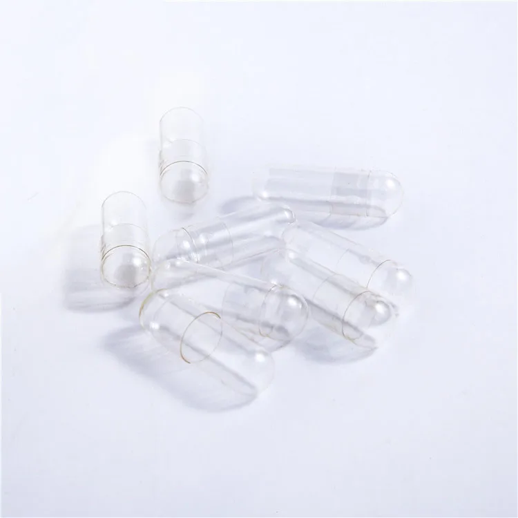 Colonic Enteric Acid-resisting Delayed Release Size 1 Clear Empty Vegetarian Capsules Empty Capsules 00 Clear Capsules