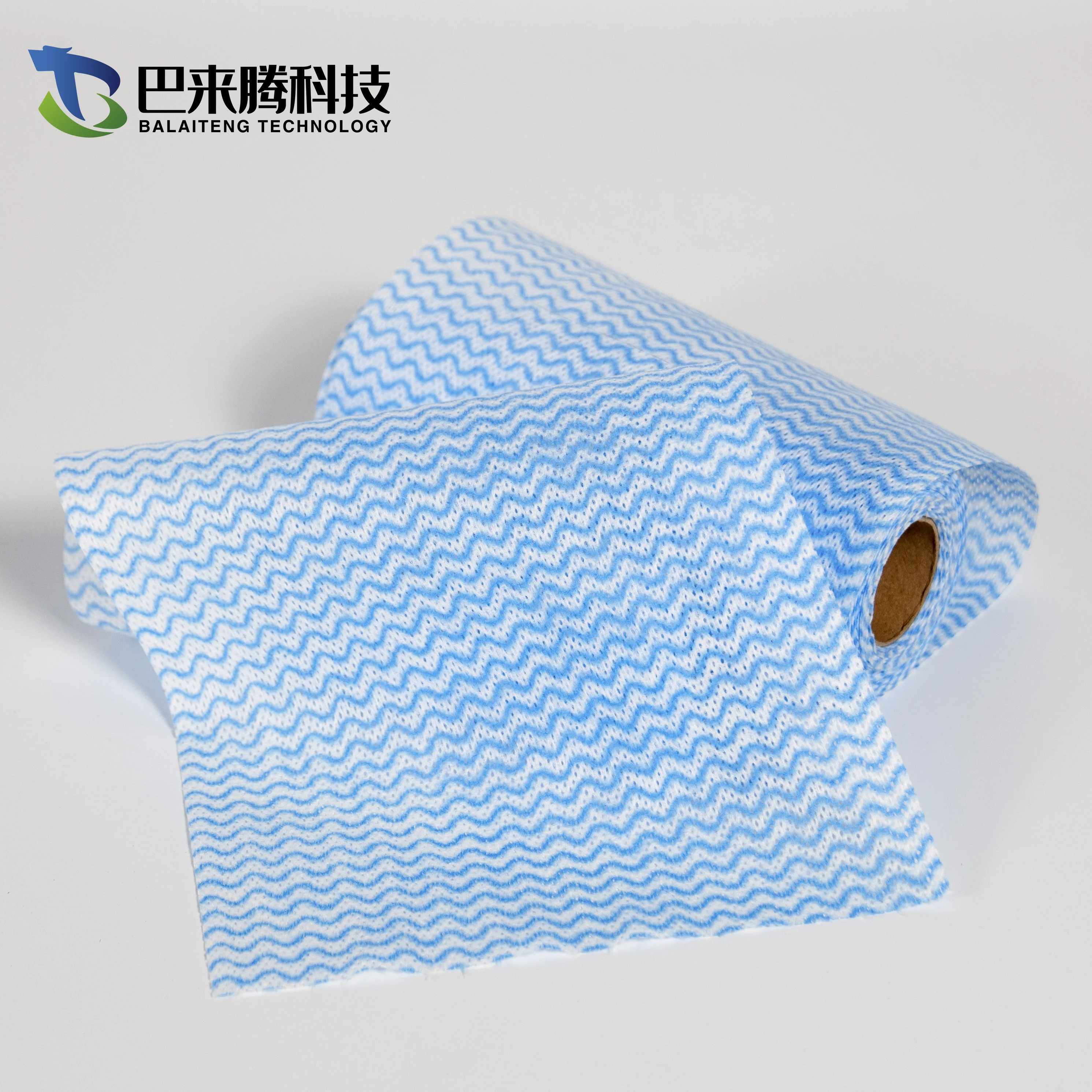 
Spunlace Nonwoven Supplier Cleaning Wiping Cloth Nonwoven Fabric Roll For Household Kitchen Cleaning 