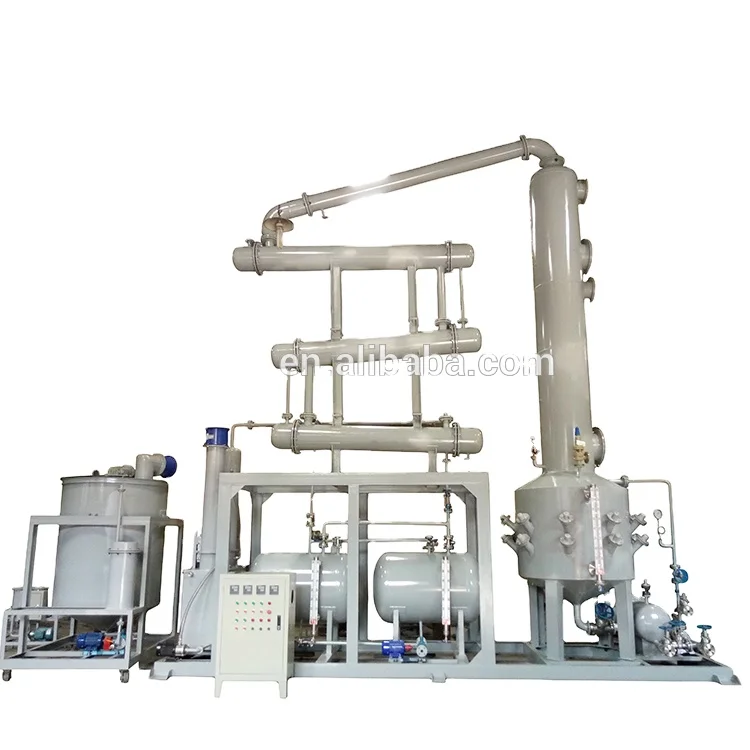 New Items Refining Waste Used Engine Oil Recycling Treatment Machine in India Market