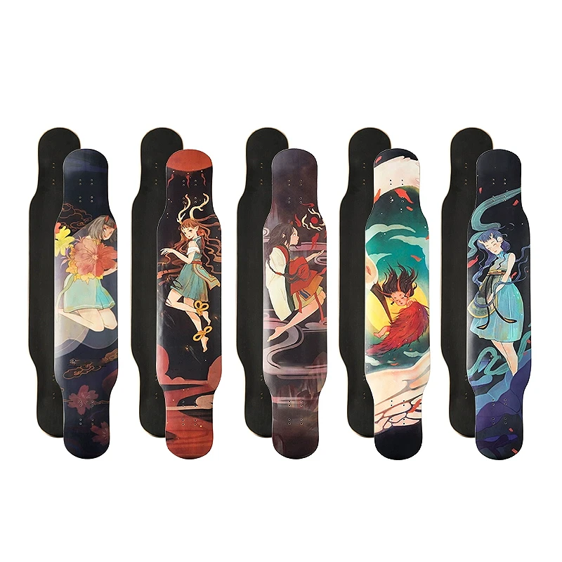 Aisamstar Oem Wholesale Custom Kids Skate Board 31inch 7 Layer Maple Wood Outdoors Skateboard