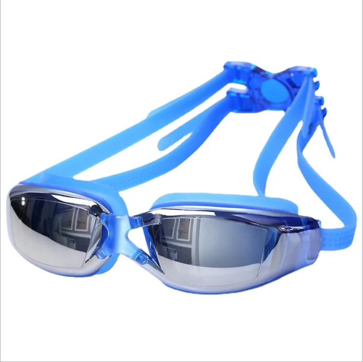 No Leaking Anti Fog UV protection Swim Goggles silicone frames waterproof adult swimming