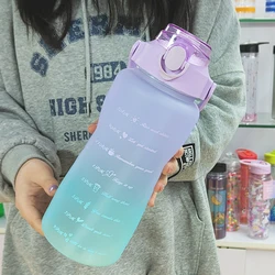 aquaflask aqua flask Botol Minum 2 Litros Botella De Agua Deportiva Custom Motivational 64oz Water Bottle With Time Marker