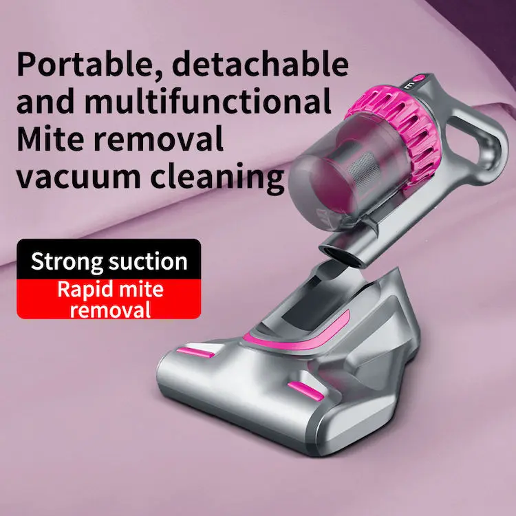 4 in 1 Mite Removal Portable Wet and Dry Vacuum Cleaner Cordless Anti Remover Wireless Dust Bed Mite Controllers Vacuum Cleaner