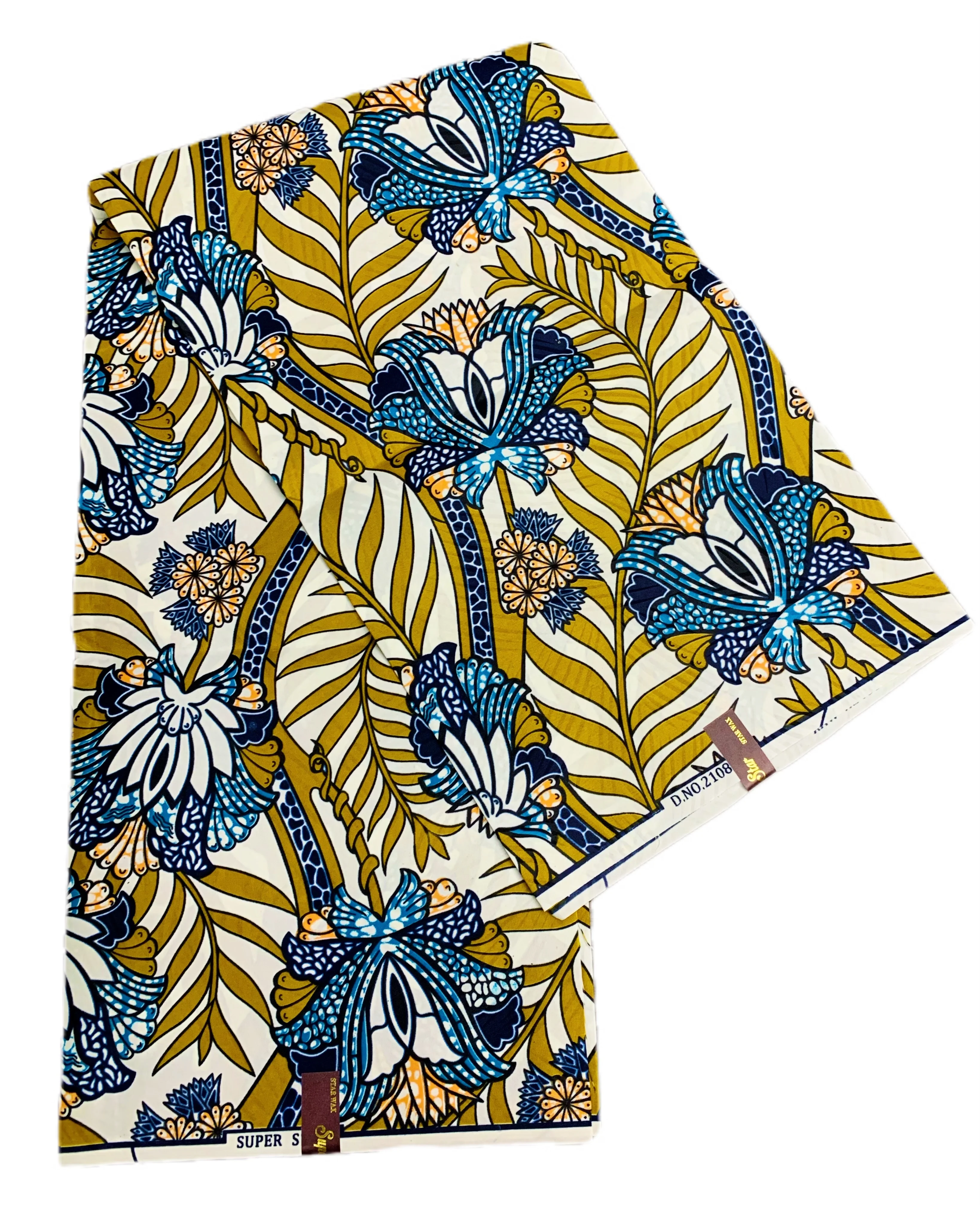 Hot selling fashion printed fabric floral Tc poplin african fabrics for clothing garment