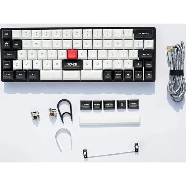 Manufacturers supply ergonomic mechanical keyboard hot-swappable switches to adapt to multiple operating systems