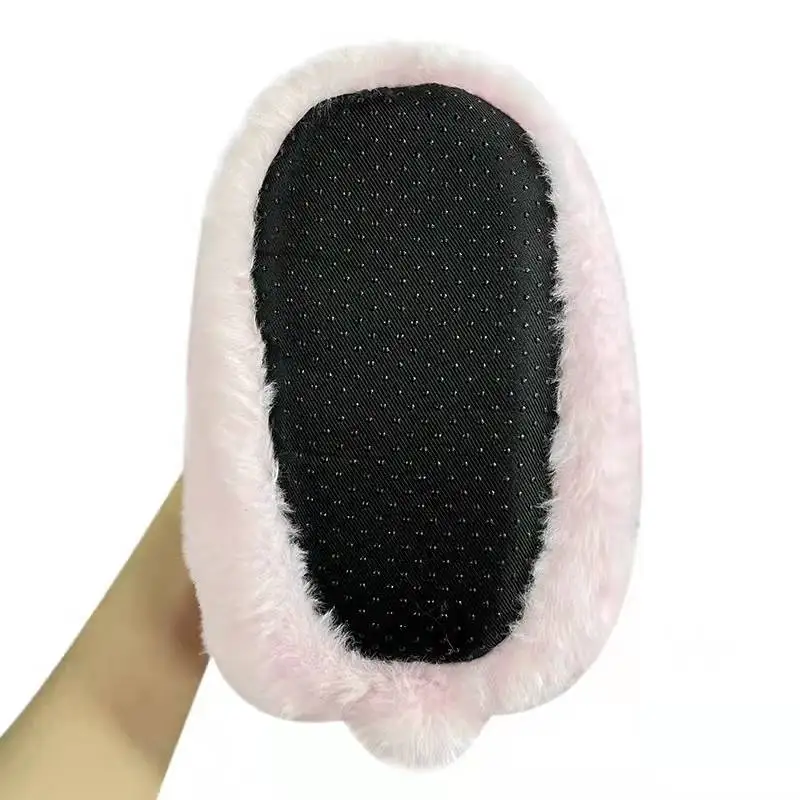 Newest Design House One Size Fits All Soft Fluffy Animal Indoor Fur House Kids Teddy Bear Slides