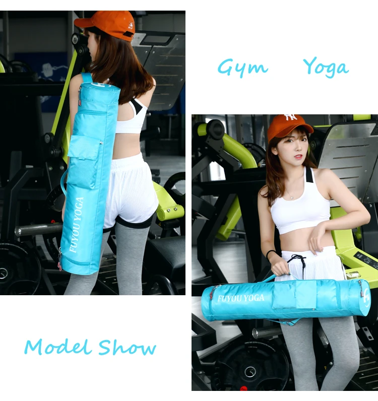 Women Sling Gym Accessories Yoga Mat Cover Tote Bag