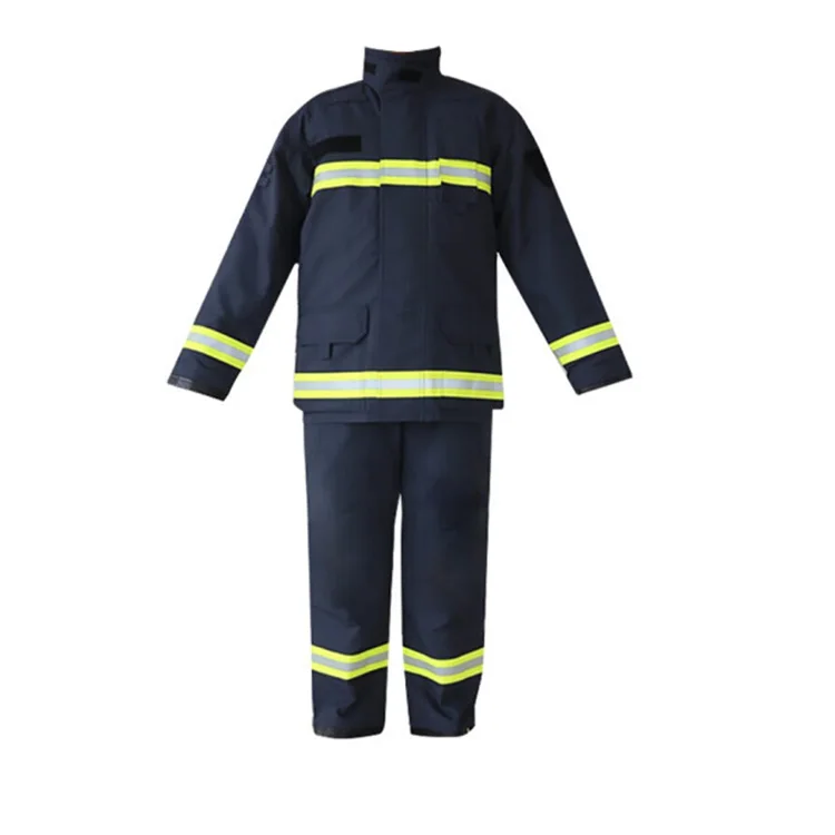 Forest Fire Extinguishment Ce Certificate Approved Nomex Iiia 4 Layers En469 Fire Fighitng Suit