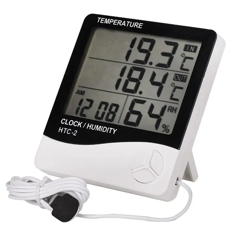 HTC-2 Digital Indoor LCD Electronic Hygrometers Thermometer
