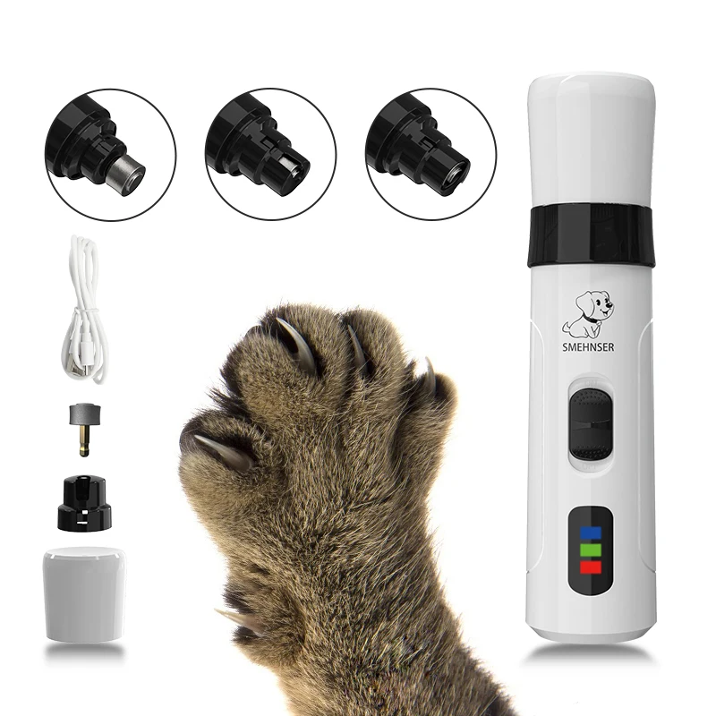 M1 best  selling electric pet nail grinder animal nail clipper  dog nail grinder