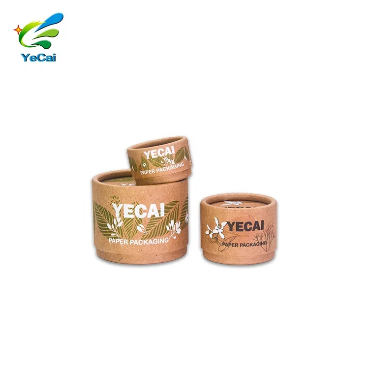 Пластиковый картонный контейнер для бальзама для губ с бесплатной индивидуальной печатью