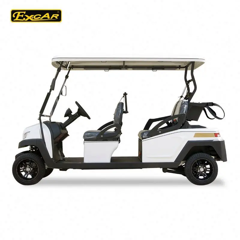 
4 seater electric hunting golf carts dune buggy with carriage basket 