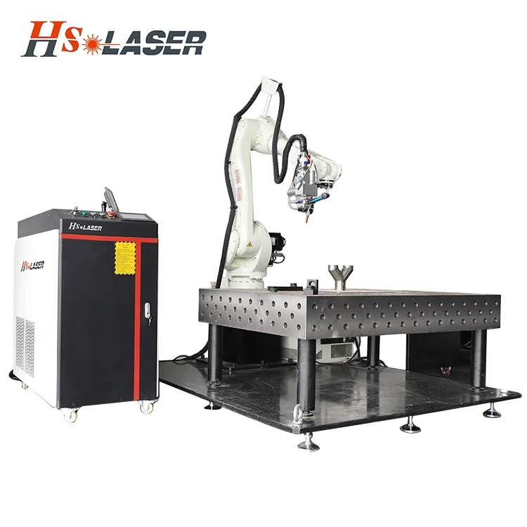 Automatic Laser Weld Machine With Head Welding Hs High Precision Sheet Metal Laser Welding Machine