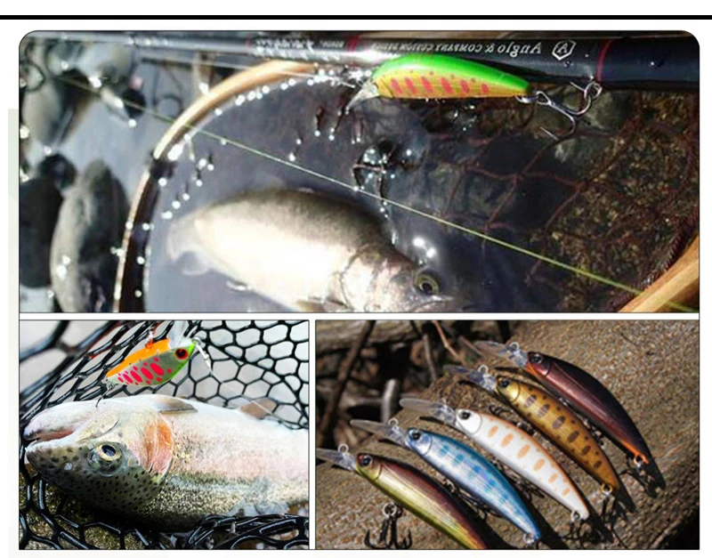 Jetshark Fishing Lure 110mm 20g  Crankbait 110F Artificial Plastic Hard Bait Fishing Tackle Floating Japan Minnow Lures