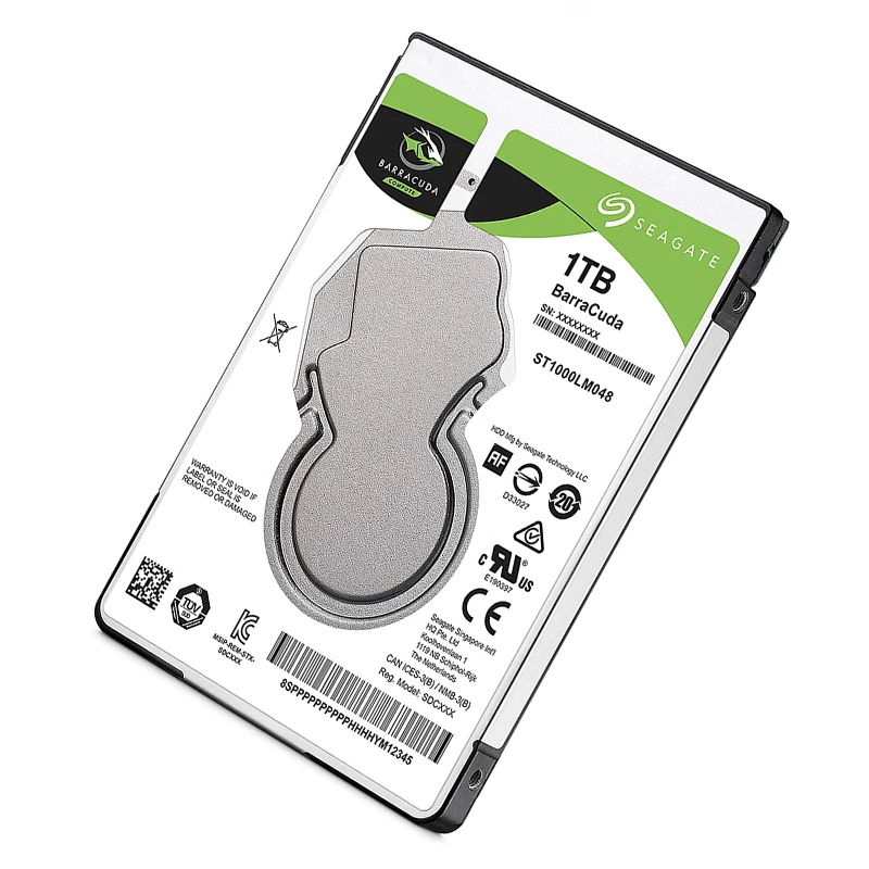 Seagate ST1000LM048 портативный внутренний жесткий диск 1 ТБ ноутбук 5400 об/мин SATA 6 ГБ/сек. 128 Мб кэш-память 2 5