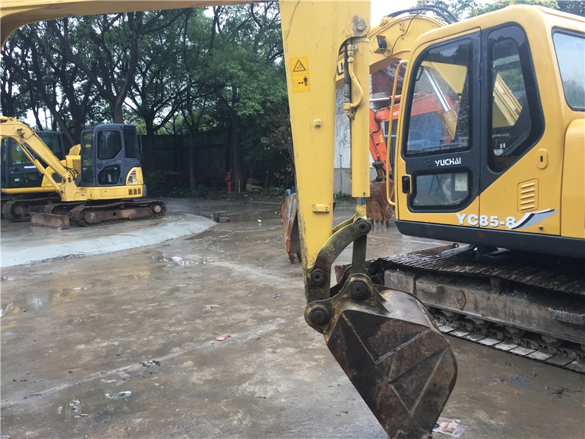 Сделано в Японии мини-экскаватор 5T 5 T б/у Komatsu PC55 PC55MR маленький трактор экскаватор
