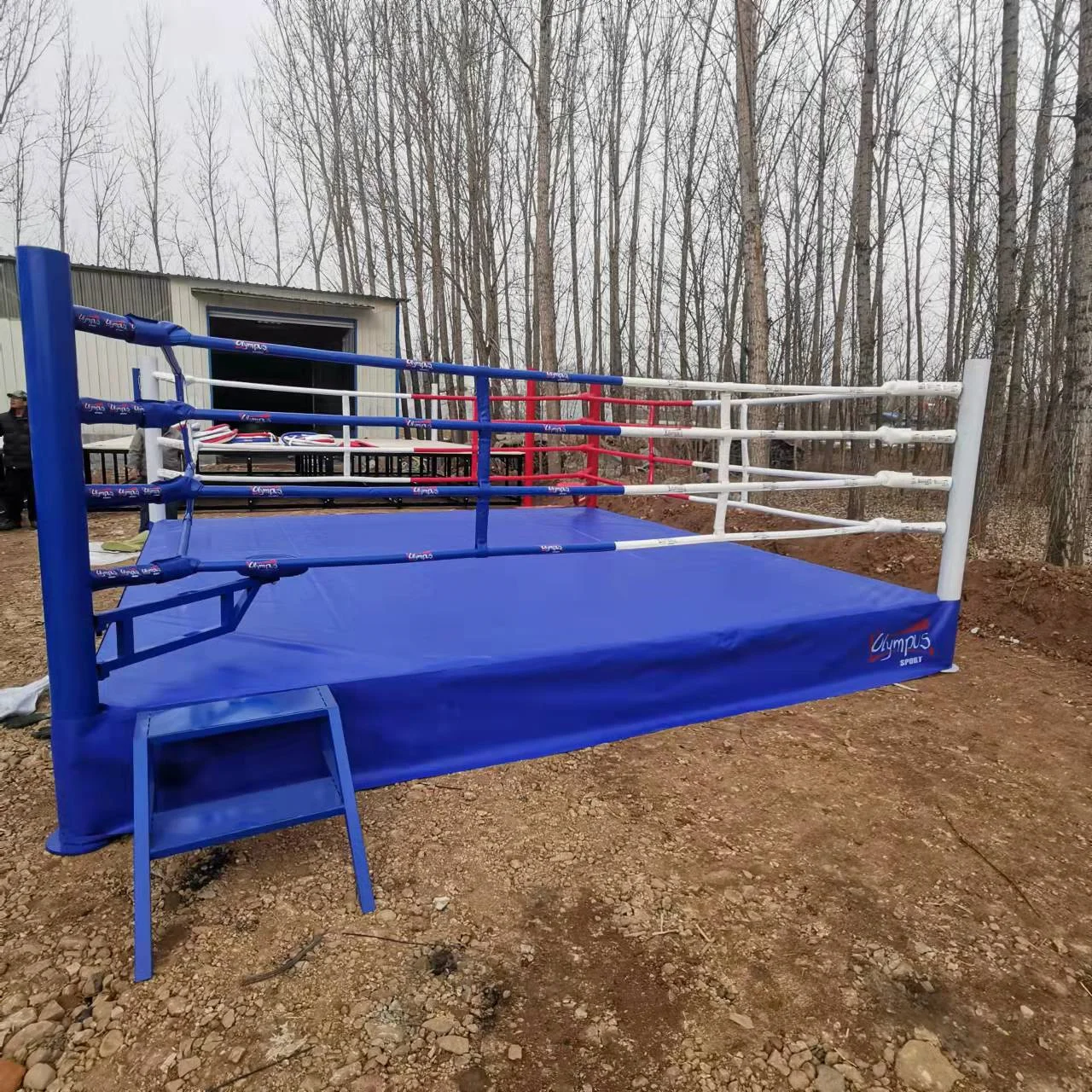 Gym Equipment Elevated 100Cm Canvas Cover Boxing Ropes For Professional Training Wrestling Ring Toy