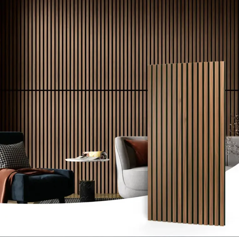 Custom Soundproof Wall Panels Modern Design Wood Wall Panels Acoustic Foam Sound Insulation Wood Panel