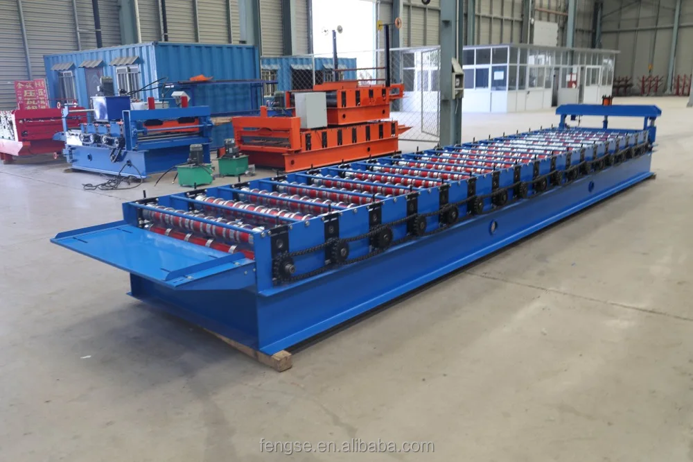 Automatic Corrugated Wave Panel Metal Wall Plate Roof Roofing Sheet Making Tiles Roll Forming Machine Machinery
