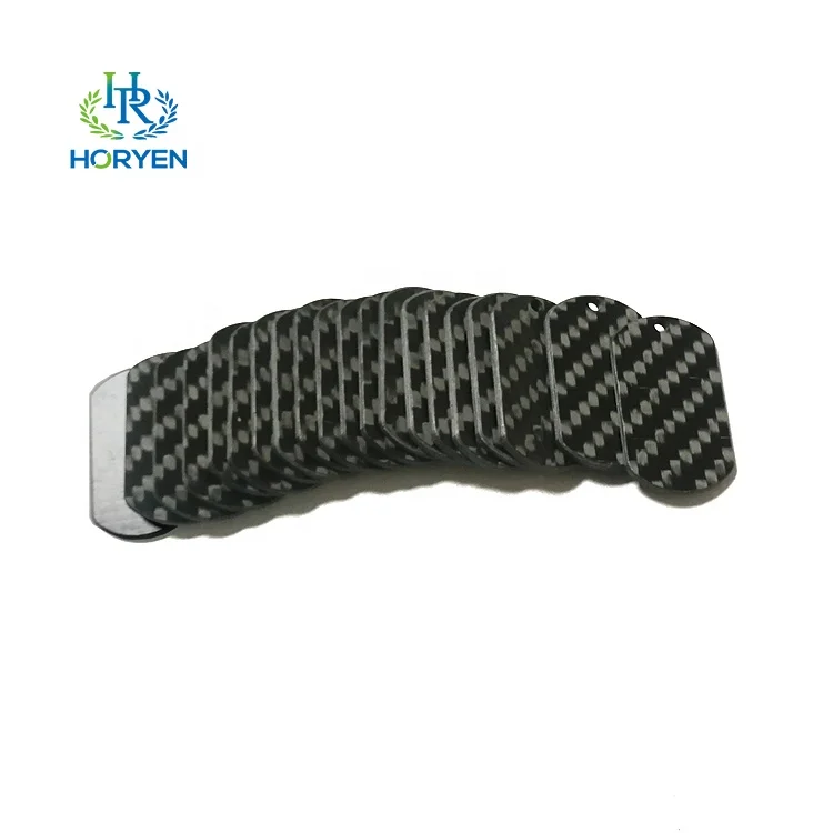 Customize cnc cutting carbon fiber sheet accessories for guitar picks