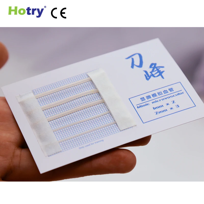 
Simulated Blood Vessels Tray Microscopic Simulated Vascular Anastomosis Training Microsurgery Trainer Microvascular 