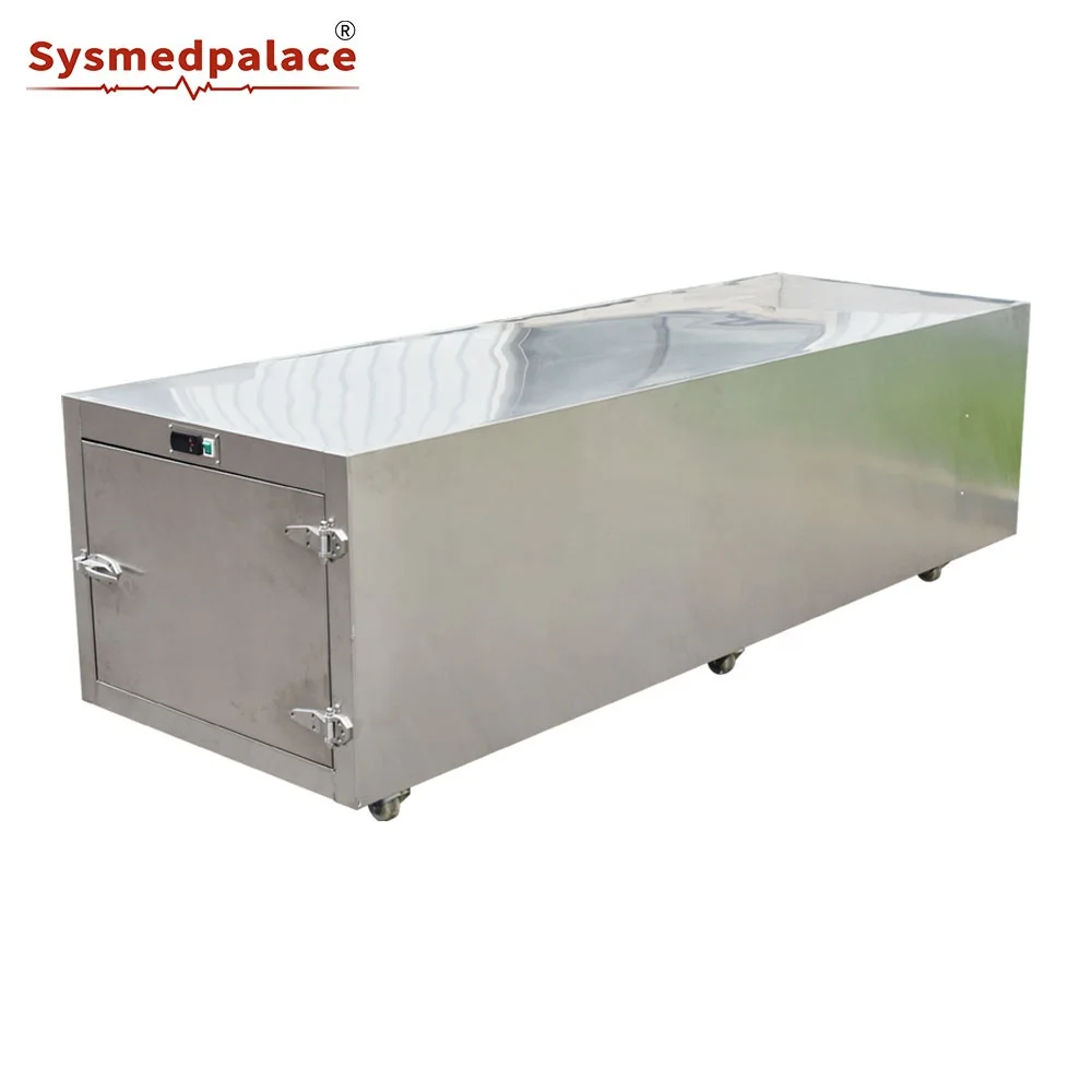 High Quality Body Cadaver Freezer In Stock Morgue Mobile Freezer Steel Morgue Freezer