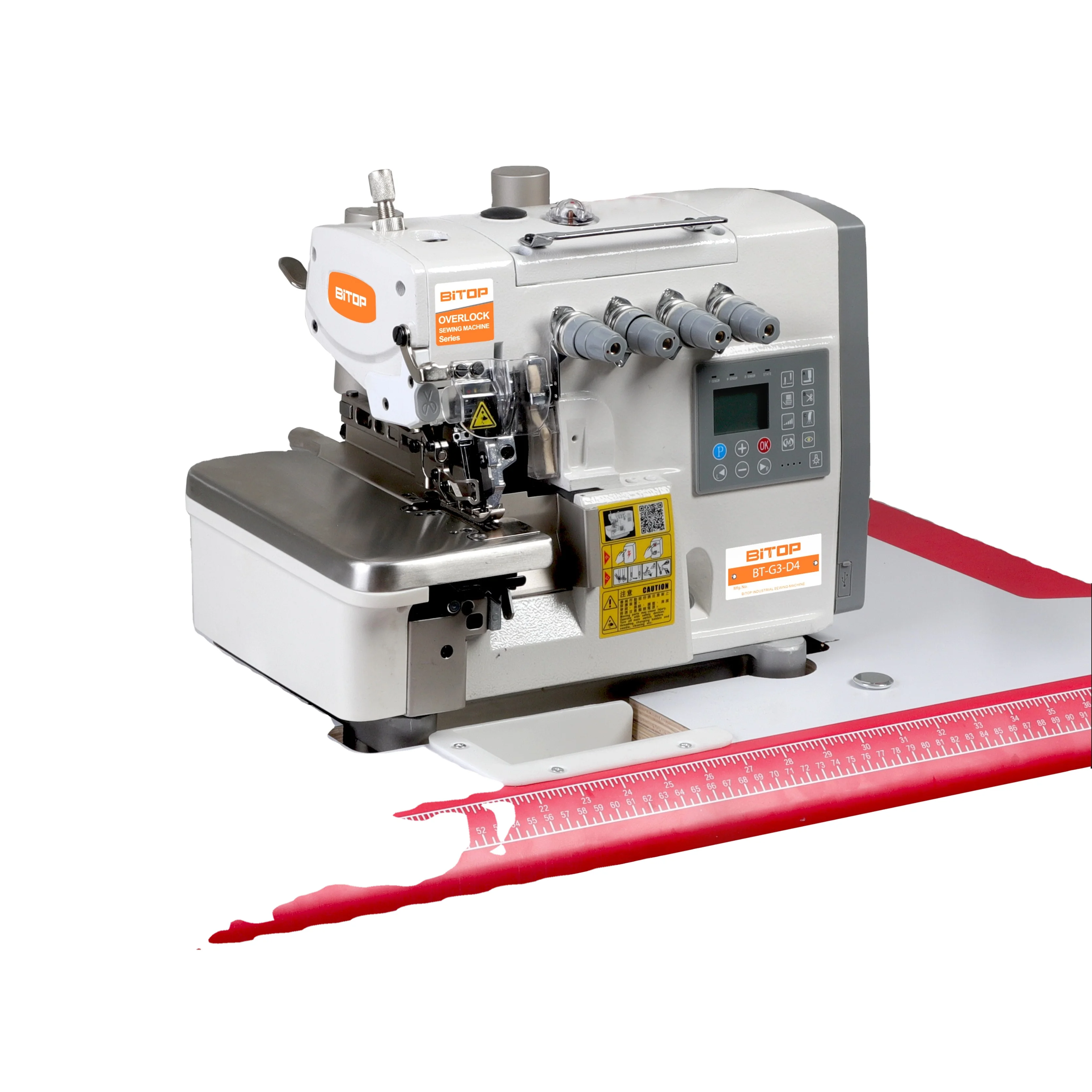 BT-G3-D4 фабричная поставка 3/4/5 нитей оверлок швейная машина промышленные автоматические