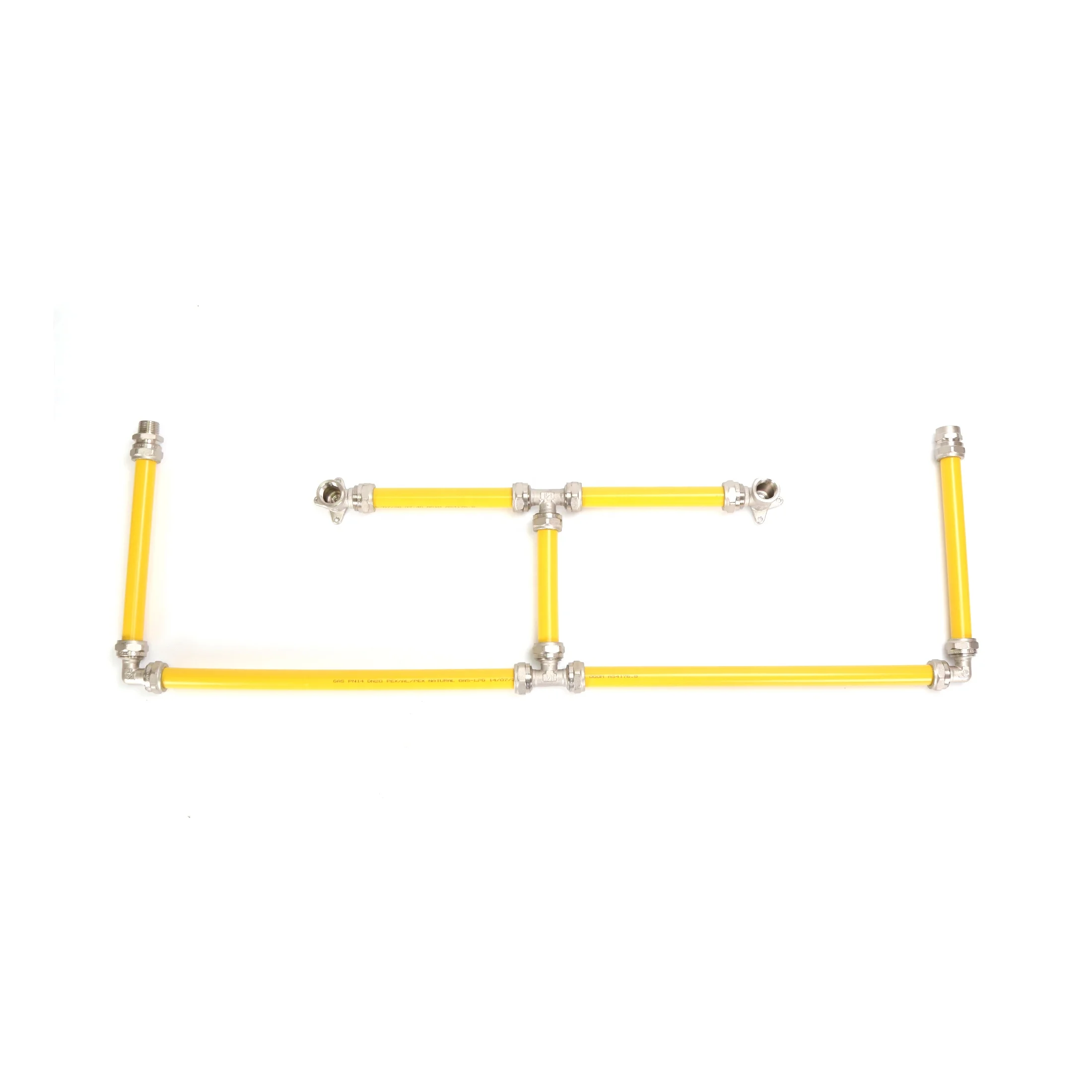 PE-Al-Pex Pe-AL-Pe Gas Pipe multilayer plumbing plastic pipe 1216mm1620mm2026mm2632mm heating underfloor pipe