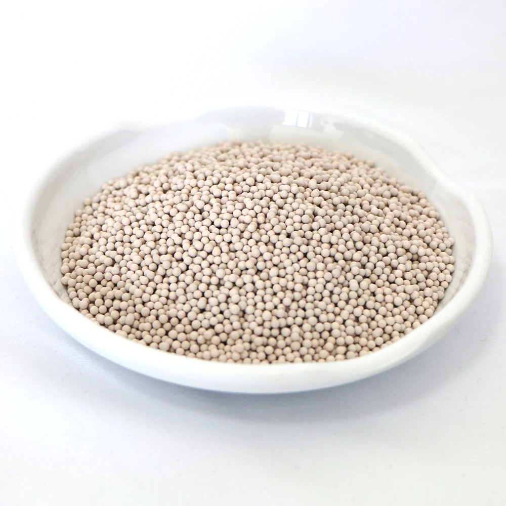 chinese factory zeolite molecular sieve 5a for gas purification desiccant round yellow limestone adsorbe