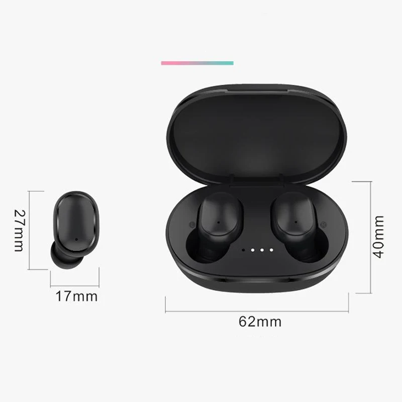 N stock fone de ouvido audifonos auriculares наушники tws беспроводные air dot airdots 2