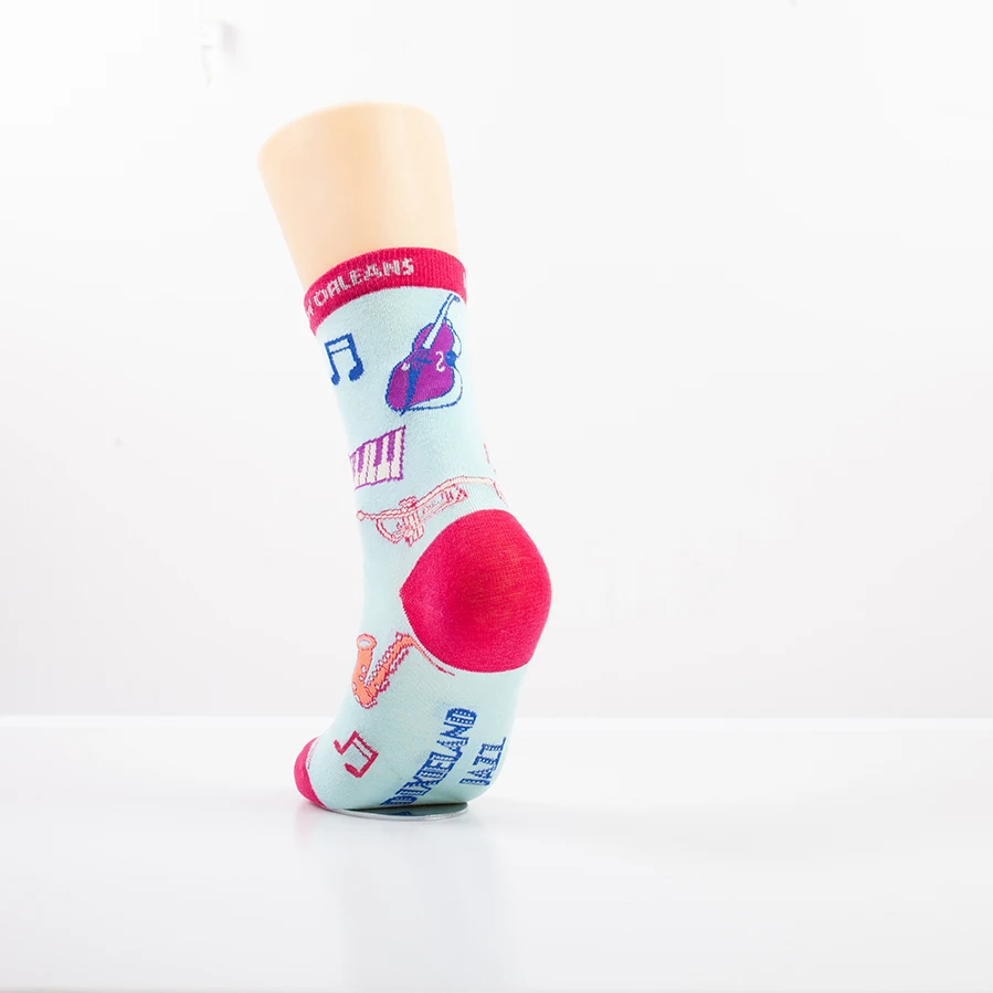 Top quality men fashion socks crazy unisex socks logo wholesale