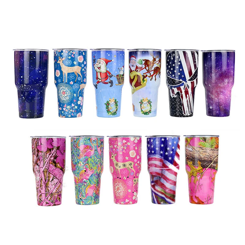 Double Wall Stainless Steel Water 40oz 20 oz 30oz 30 oz 20oz Car Travel Coffee Mugs Mug Tumbler Cup Thermos For Car