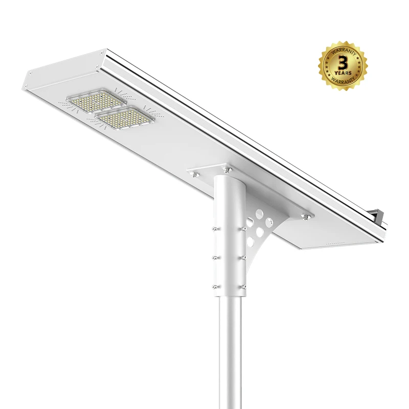Entelechy Robotic Automatic Cleaning 40w 60w 80w solar street light,auto robot self clean led all in one street light
